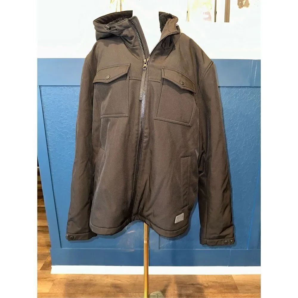Levi's® Soft Shell Faux Shearling Lined Jacket - Picture 2 of 9